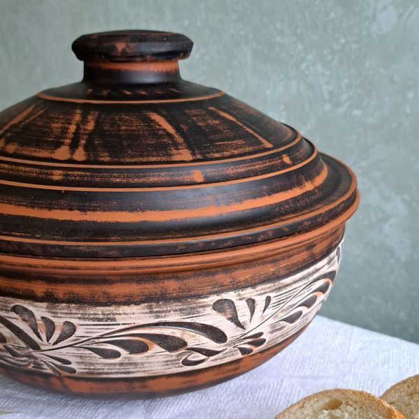 Миска з кришкою 2,5 л. 00014 фото